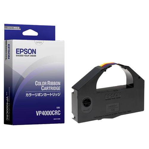 【送料無料】【個人宅届け不可】【法人（会社・企業）様限定】リボンカートリッジ　カラー　VP4000CRC　1本
