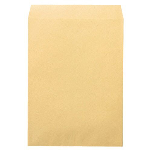 【送料無料】【個人宅届け不可】【法人（会社・企業）様限定】R40再生紙クラフト封筒　角0　85g/m2　業務用パック　1箱(500枚)