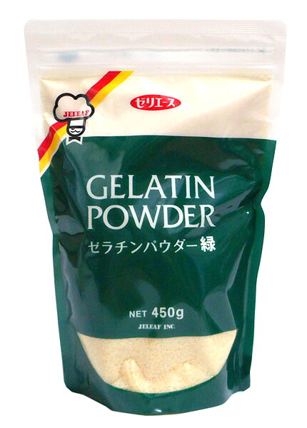 【送料無料】★まとめ買い★ ジェリフ ゼリエース ゼラチンパウダー 緑 450g ×40個【イージャパンモール】|イージャパンアンドカンパニーズ