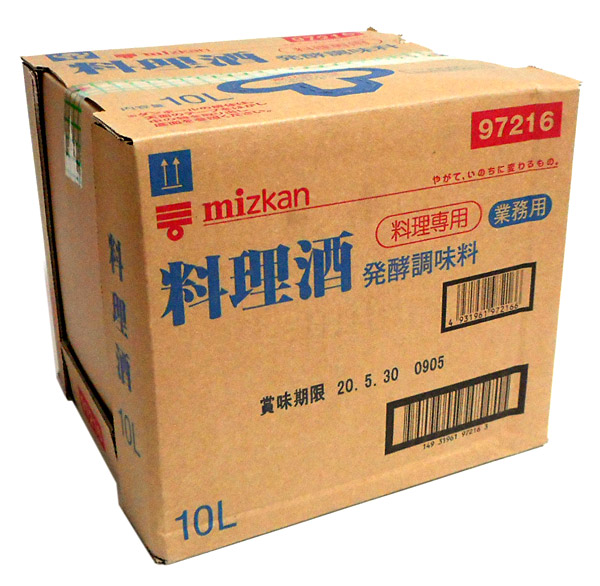 ミツカン　料理酒（ハーフ）　１０Ｌ【イージャパンモール】