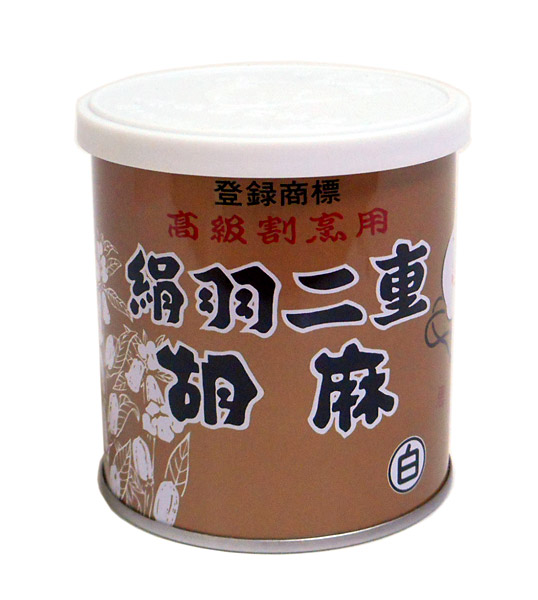 【送料無料】★まとめ買い★　恵美福　絹羽二重胡麻（白）缶　３００ｇ　&times;24個【イージャパンモール】｜イージャパンアンドカンパニーズ