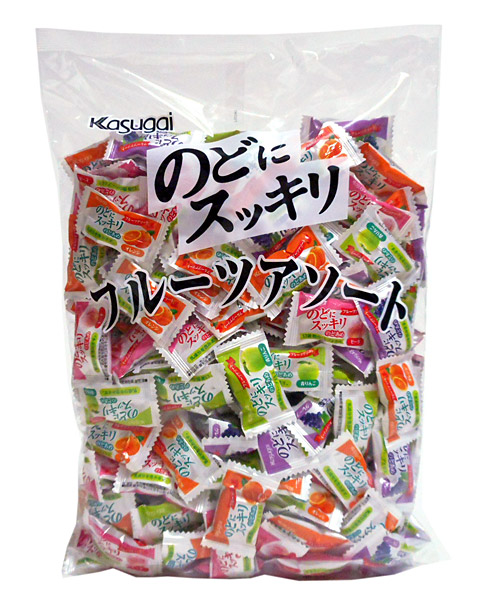 ★まとめ買い★ 春日井 のどにスッキリフルーツアソート1kg ×10個