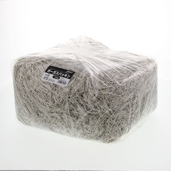 ボーガスパッキン　１ｋｇ　グレー　6袋（6袋）【イージャパンモール】