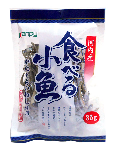 市場 カンピー イージャパンモール 国内産食べる小魚３５ｇ