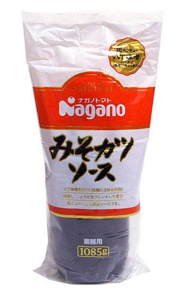★まとめ買い★　ナガノ　みそカツソース　１．０８５ｋｇ　×12個【イージャパンモール】