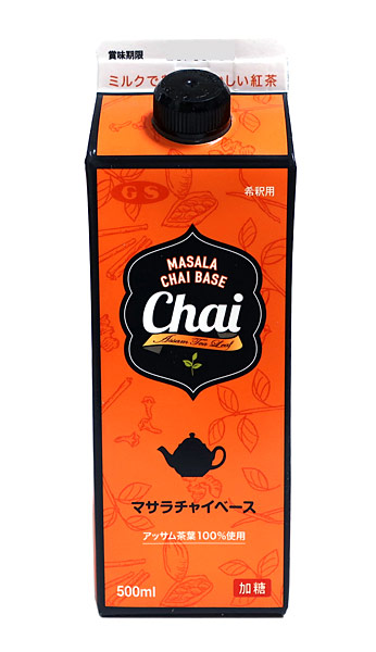 【送料無料】★まとめ買い★　ＧＳ　Ｃｈａｉマサラチャイベース　５００ｍｌ　×12個【イージャパンモール】 6,511円