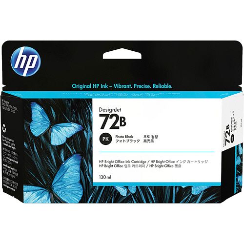 HP72B　インクカートリッジ　フォトブラック　130mL　3WX07A　1個