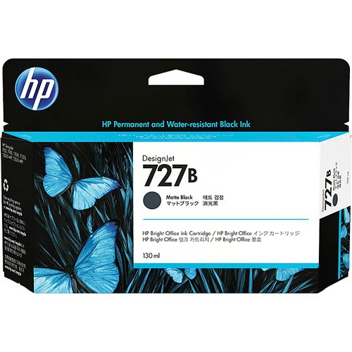 ＨＰ７２７Ｂ　インクカートリッジ　マットブラック　１３０ｍＬ　３ＷＸ１３Ａ　１個｜イージャパンアンドカンパニーズ