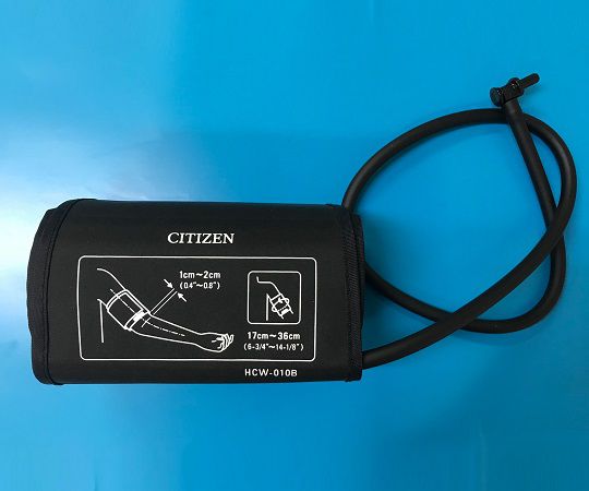 電子血圧計用ハードカフHCW010B 黒