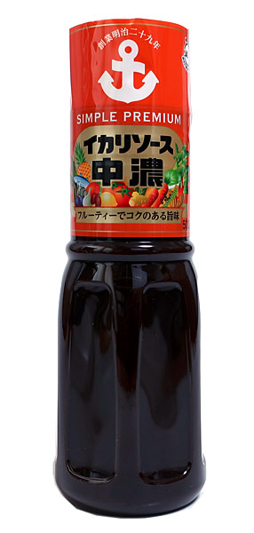 市場 送料無料 中濃ソース ×20個 まとめ買い ５００ＭＬ イカリ