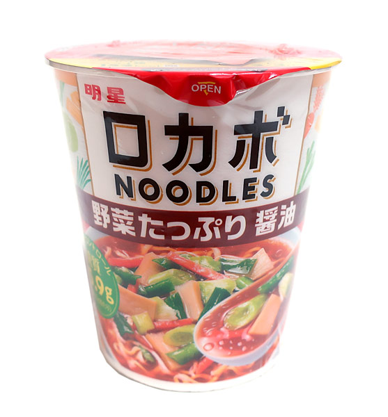 63％以上節約 まとめ買い ５５Ｇ 明星ローカボＮＯＯＤＬＥＳ野菜たっぷり醤油 ×12個 麺類