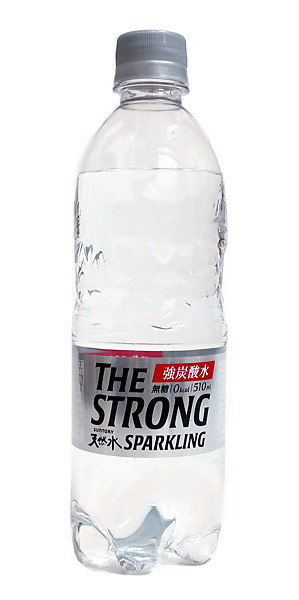 まとめ買い サントリーＴＨＥＳＴＲＯＮＧ天然水スパークリング５１０ＭＬ ×24個 Seasonal Wrap入荷