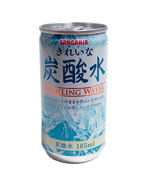 まとめ買い サンガリア きれいな炭酸水 １８５Ｇ ×30個 定価