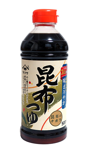 874円 １着でも送料無料 まとめ買い ヤマサ醤油 昆布つゆ ３倍 ５００ｍｌ ×12個