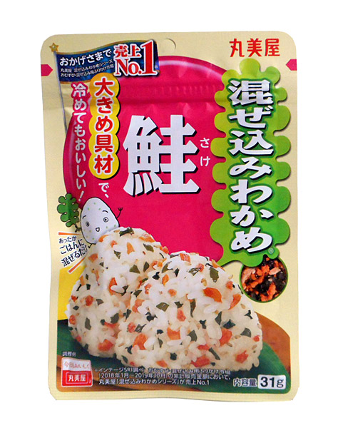 ★まとめ買い★　丸美屋食品　新　混ぜ込みわかめ　鮭　３１ｇ　×120個【イージャパンモール】