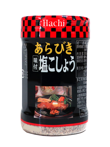 まとめ買い ハチ食品 あらびき味付塩こしょう ２００Ｇ ×24個 激安正規品