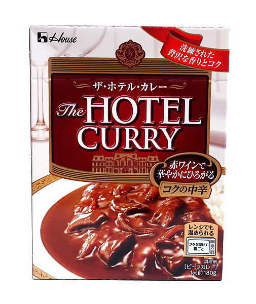 ★まとめ買い★　ハウス　ザ・ホテルカレー　コクの中辛レトルト　１８０ｇ　×30個【イージャパンモール】