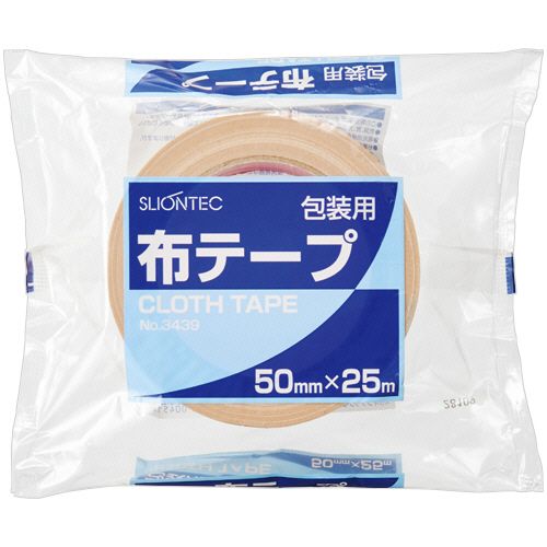 布テープ　No.3439　50mm×25m　厚み0.21mm　1セット(30巻)