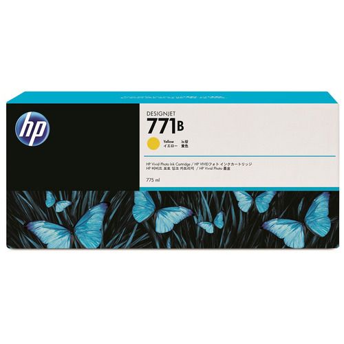 【送料無料】【個人宅届け不可】【法人(会社・企業)様限定】HP771B インクカートリッジ イエロー 775mL 顔料系 B6Y02A 1個【イージャパンモール】|イージャパンアンドカンパニーズ