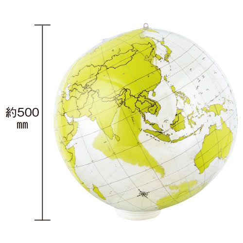 白地図ビッグどんぶり鉢５０ｃｍ【返品・取り替えっこ・取り止める不可】【イージャパンモール】 知育玩具・学習玩具-おもちゃ-その他