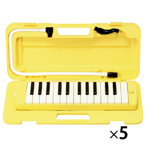 ピアニカ　３２鍵　ブルー　（５台）【返品・交換・キャンセル不可】【イージャパンモール】