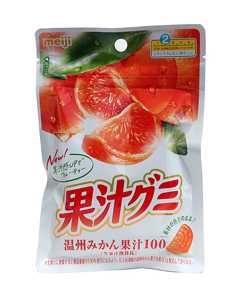 楽天市場】【送料無料】☆まとめ買い☆ 明治 果汁グミ温州みかん