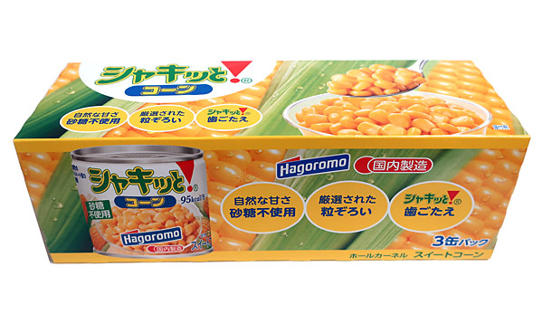 【送料無料】★まとめ買い★　はごろも　シャキッとコーン Ｍ２Ｘ３缶　×16個【イージャパンモール】