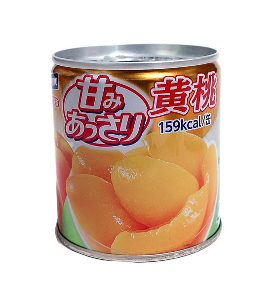 【送料無料】★まとめ買い★ はごろも あっさり黄桃 5号 295g ×24個【イージャパンモール】