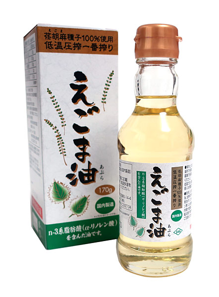 【送料無料】★まとめ買い★　朝日　えごま油　１７０ｇ　×12個【イージャパンモール】
