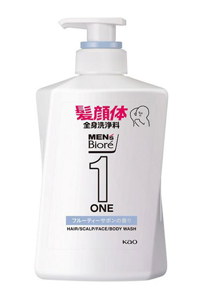 【貨物輸送無料】★まとめ買い★メンズビオレONE オールインワン五体洗い濯ぎ料 フルーティーサボン 詰替340竓 ×24個【イージャパンモール】