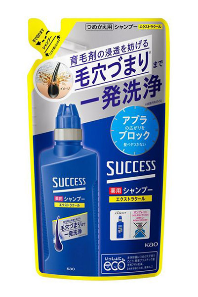 ★まとめ買い★ 上首尾薬用シャンプーエクストラクール つめかえ用 ３２０竓 ×24個【イージャパンモール】