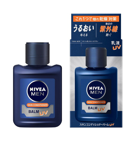 【送料無料】★まとめ買い★　ニベアメン　スキンコンディショナーバームＵＶ　１１０ｍｌ　&times;24個【イージャパンモール】｜イージャパンアンドカンパニーズ