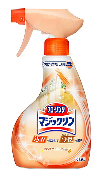 ★まとめ買い★　フローリングマジックリン　つや出しスプレー本体　４００ｍｌ　×12個【イージャパンモール】