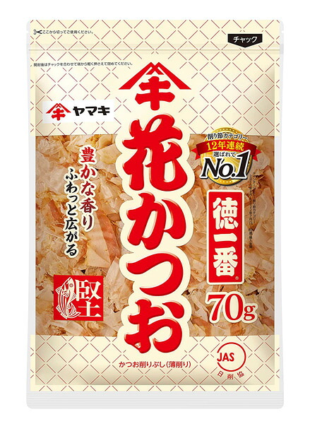 【送料無料】★まとめ買い★　ヤマキ　徳一番花かつお　７０Ｇ　×24個【イージャパンモール】