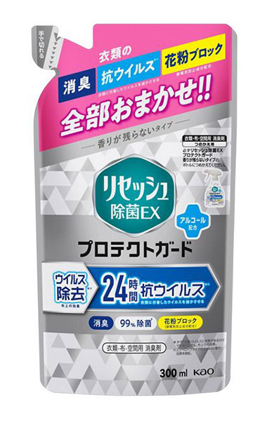 【貨物輸送無料】★まとめ買い★ 名取り草 リセッシュ除菌ＥＸ 保護かばい立て つめかえ用 ３００竓 ×24個【イージャパンモール】 日用消耗品-日用品雑貨・文房具・手芸-消臭剤・芳香剤
