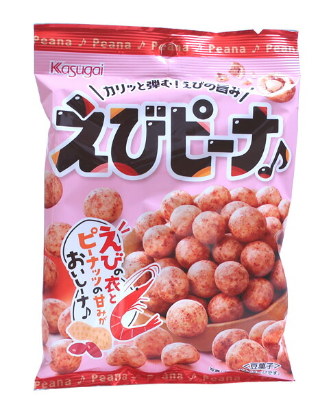 【送料無料】★まとめ買い★　春日井　えびピーナ　89ｇ　×24個【イージャパンモール】
