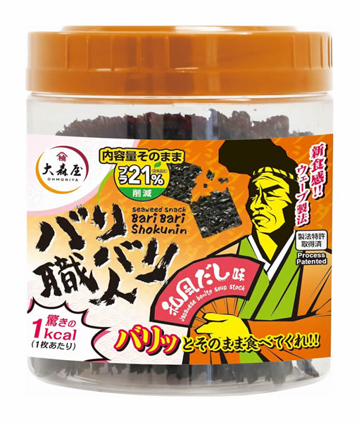★まとめ買い★　大森屋　バリバリ職人和風だし味 30枚　&times;30個【イージャパンモール】｜イージャパンアンドカンパニーズ