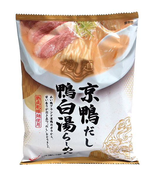 ★まとめ買い★　国分グループ本社　だし麺京鴨だし鴨白湯ラーメン　102ｇ　×40個【イージャパンモール】