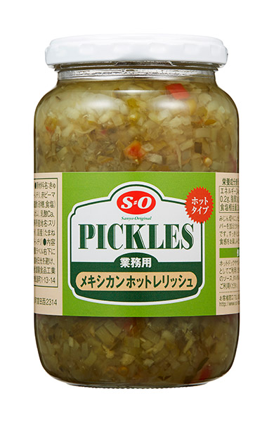 ★まとめ買い★　Ｓ＝Ｏ　メキシカンホットレリッシュ 370g　&times;12個【イージャパンモール】｜イージャパンアンドカンパニーズ