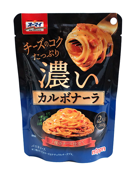 楽天市場】ニップン オーマイ 濃いカルボナーラ 260g×12個
