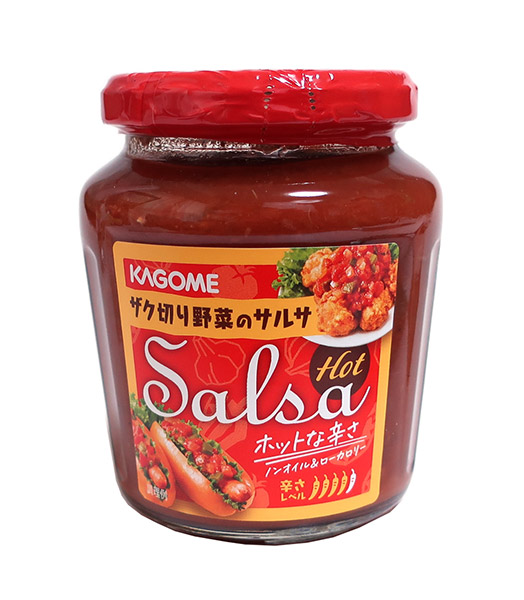 【送料無料】★まとめ買い★　カゴメ　サルサホット 240g　×24個【イージャパンモール】