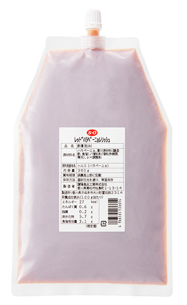 ★まとめ買い★ S=O レッドハラペーニョレリッシュ 360g ×12個【イージャパンモール】|イージャパンアンドカンパニーズ