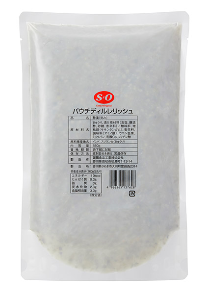 ★まとめ買い★　Ｓ＝Ｏ　パウチディルレリッシュ 850g　&times;12個【イージャパンモール】｜イージャパンアンドカンパニーズ 10,571円