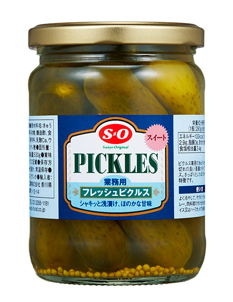 ★まとめ買い★　Ｓ＝Ｏ　フレッシュピクルス　スイート 530g　×12個【イージャパンモール】