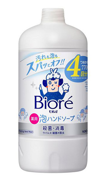 【送料無料】★まとめ買い★　ビオレｕ　泡ハンドソープ　つめかえ用　770ｍｌ　×10個【イージャパンモール】