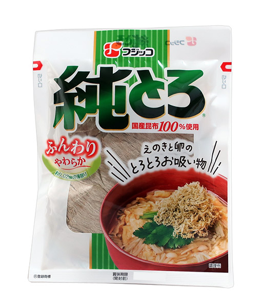 【送料無料】★まとめ買い★　フジッコ　純とろ小袋 18g　×20個【イージャパンモール】