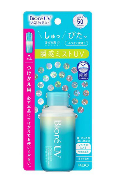 ★まとめ買い★　ビオレＵＶ　アクアリッチ　アクアプロテクトミスト　つけかえ用　60ｍｌ　×24個【イージャパンモール】