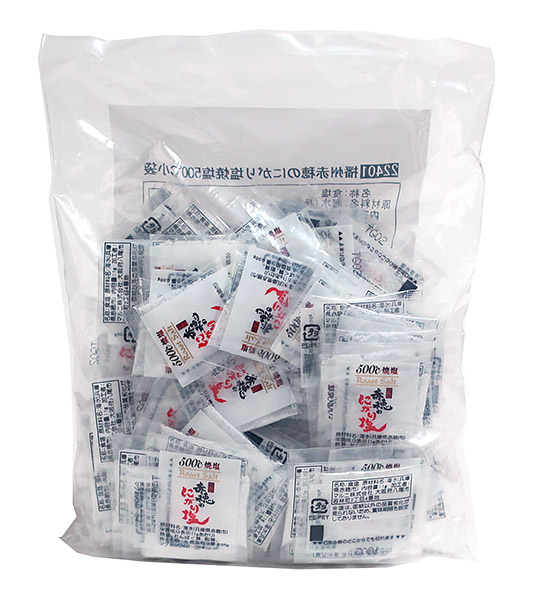 ★まとめ買い★　マルニ　播州赤穂のにがり塩焼塩５００℃小袋　１ｇｘ１００袋　×10個【イージャパンモール】