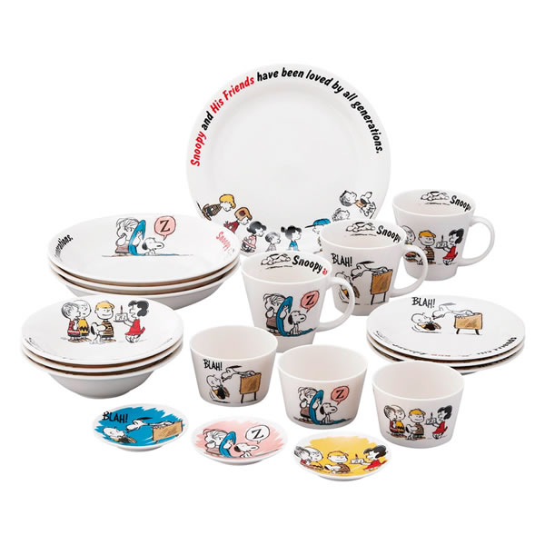 楽天市場】日本製 ピーナッツフレンズ 8ピースホームセット K20857919