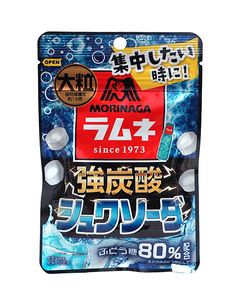 楽天市場】大阪京菓楽天市場店ZR森永 25グラム 大粒ラムネ 強炭酸